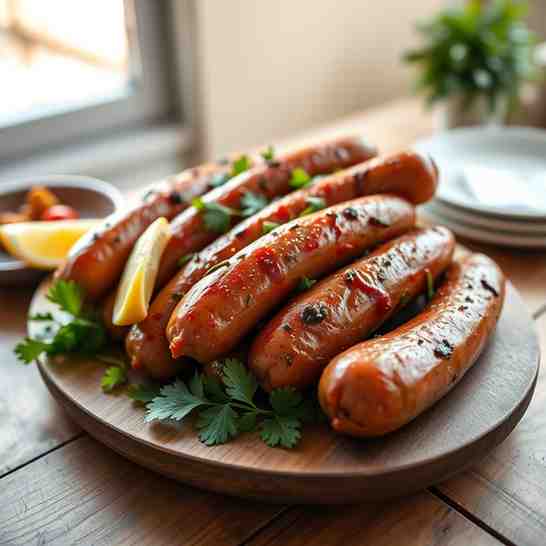 Lebanese Sausage - Makanek Recipe